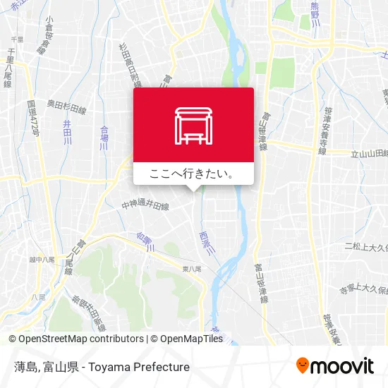薄島地図