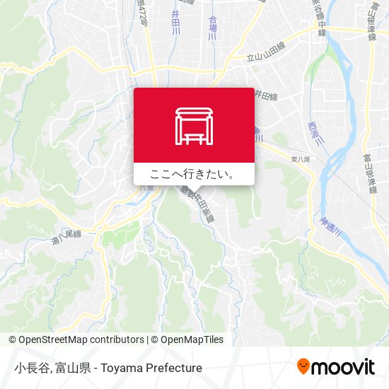 小長谷地図