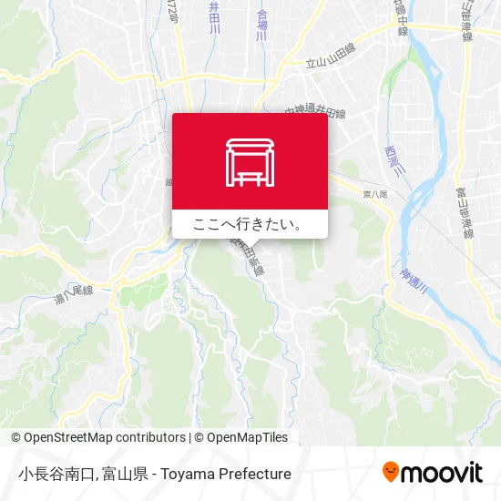 小長谷南口地図