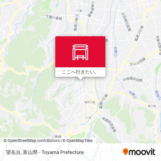 望岳台地図
