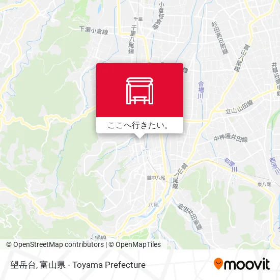 望岳台地図