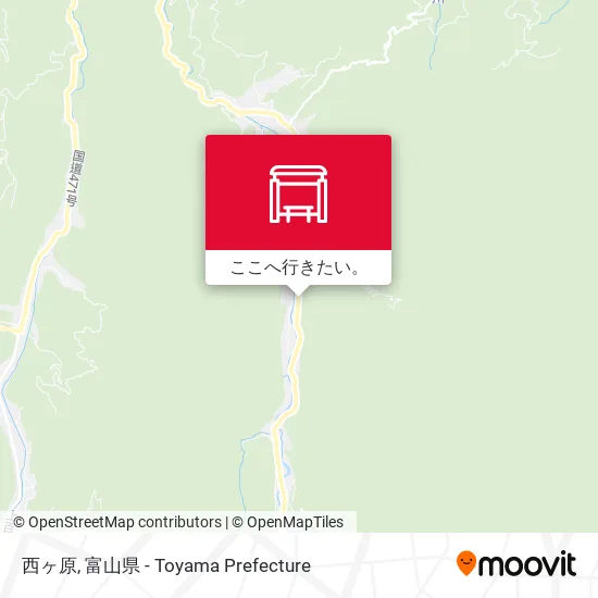 西ヶ原地図