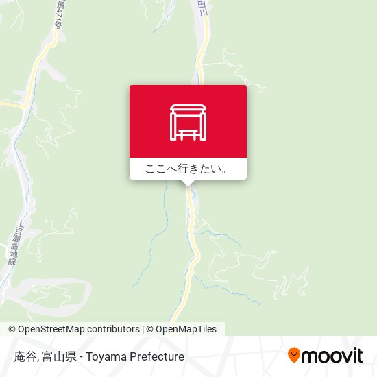 庵谷地図
