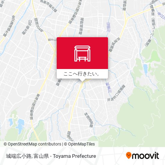 城端広小路地図