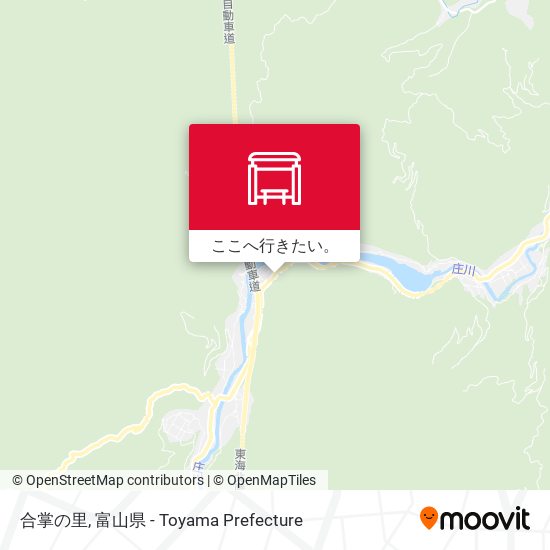 合掌の里地図