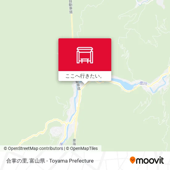 合掌の里地図