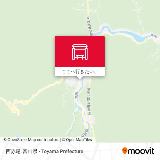 西赤尾地図