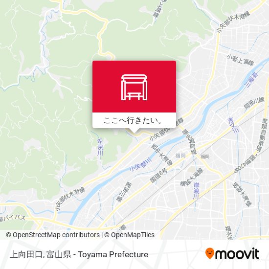 上向田口地図