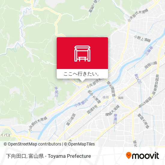 下向田口地図