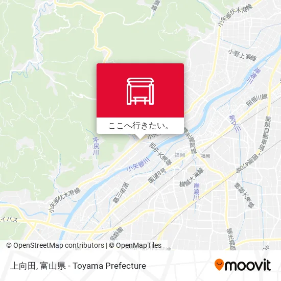 上向田地図