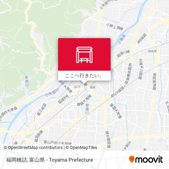 福岡橋詰地図
