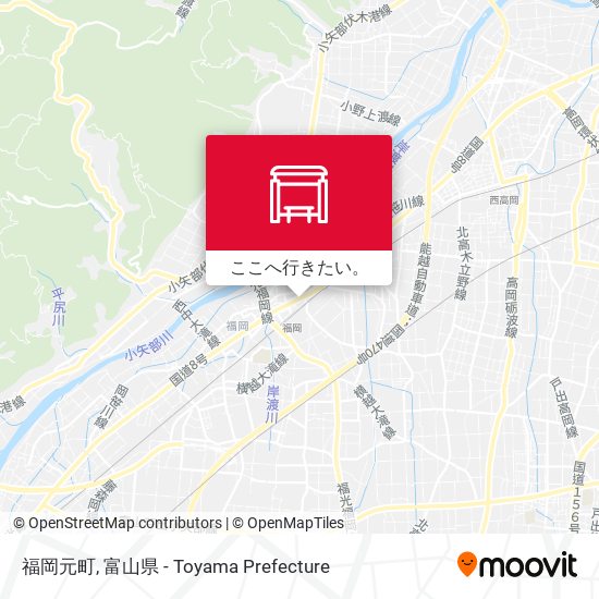 福岡元町地図