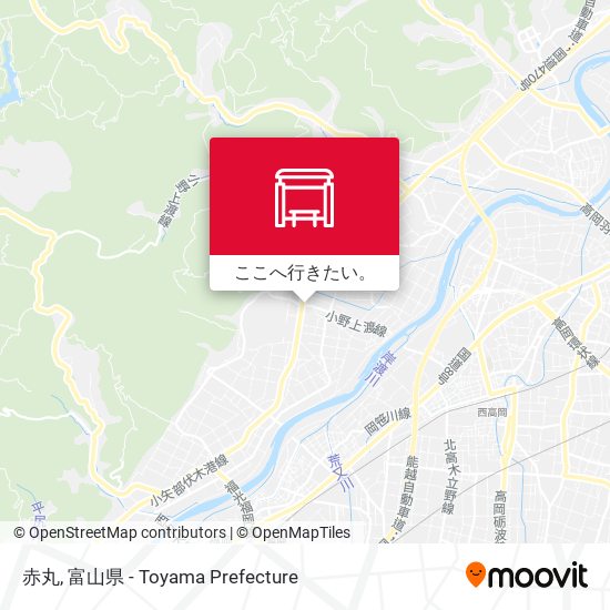 赤丸地図