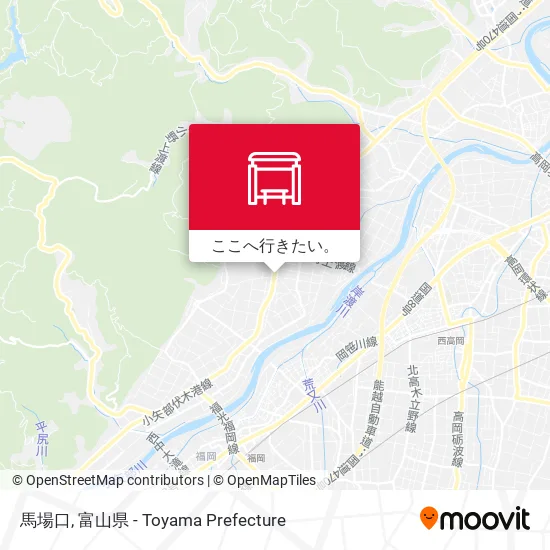 馬場口地図