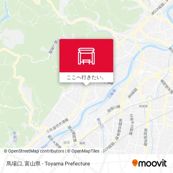 馬場口地図