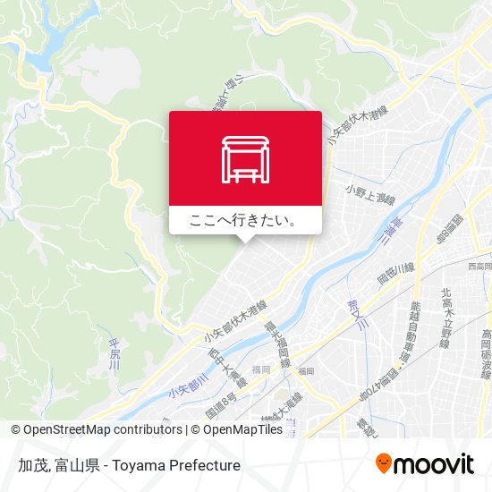 加茂地図