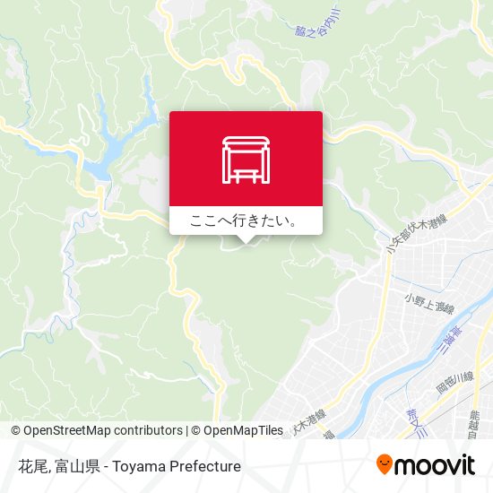 花尾地図