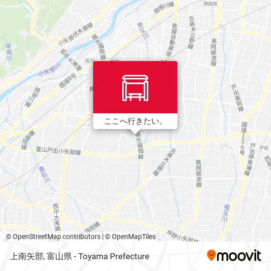 上南矢部地図