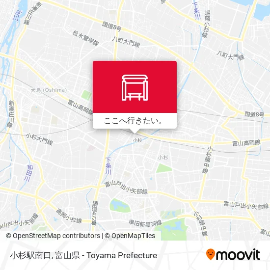 小杉駅南口地図
