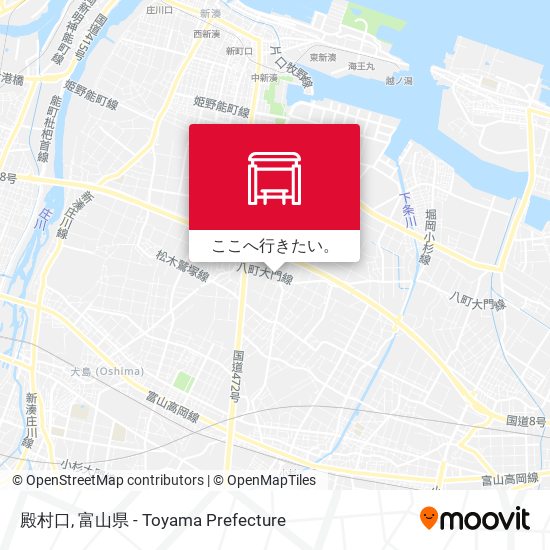 殿村口地図