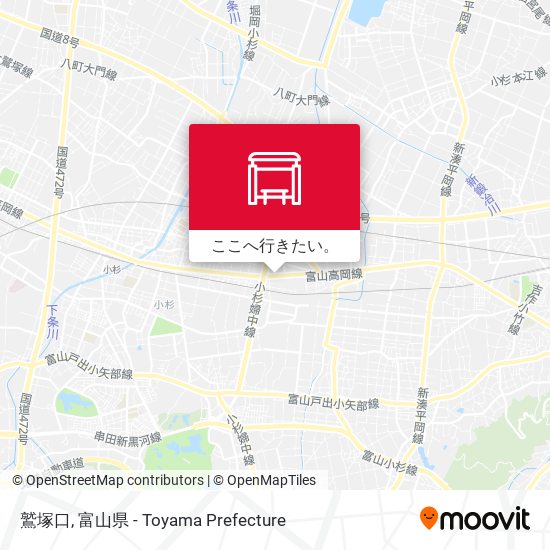 鷲塚口地図