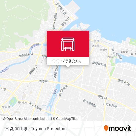 宮袋地図