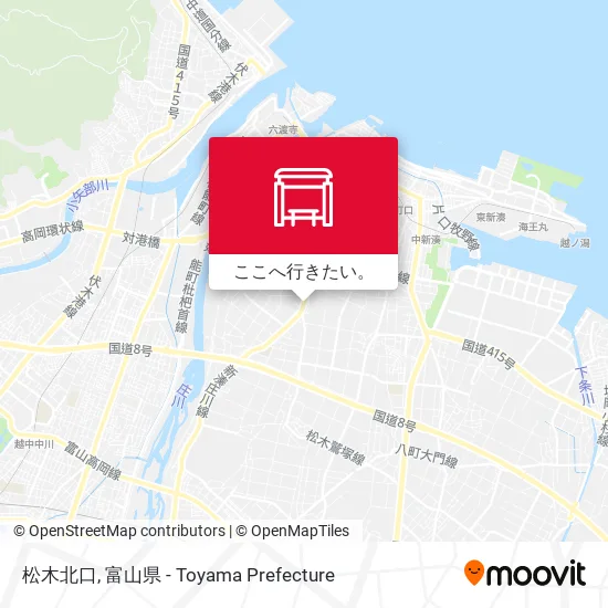松木北口地図