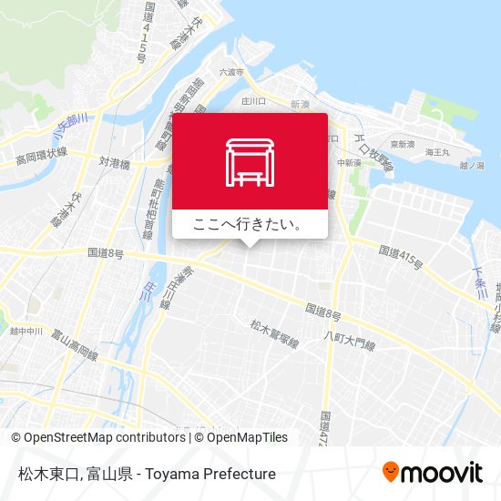 松木東口地図