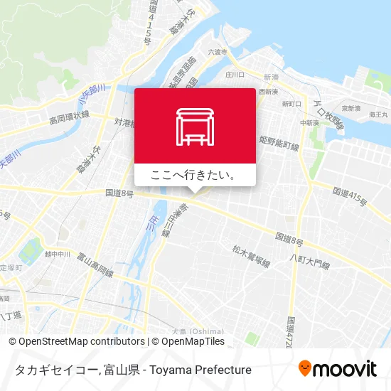 タカギセイコー地図