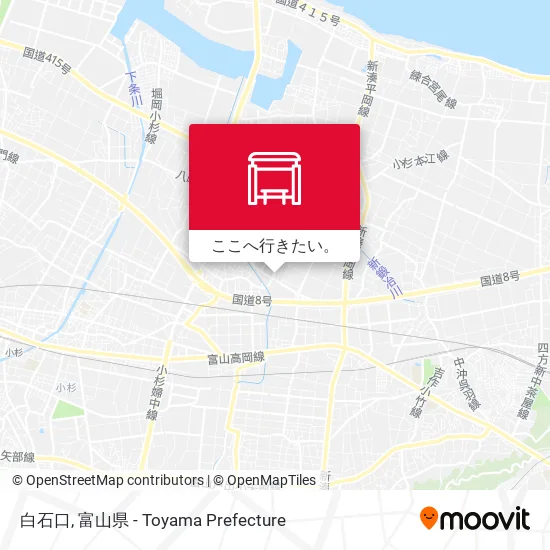 白石口地図