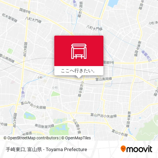手崎東口地図
