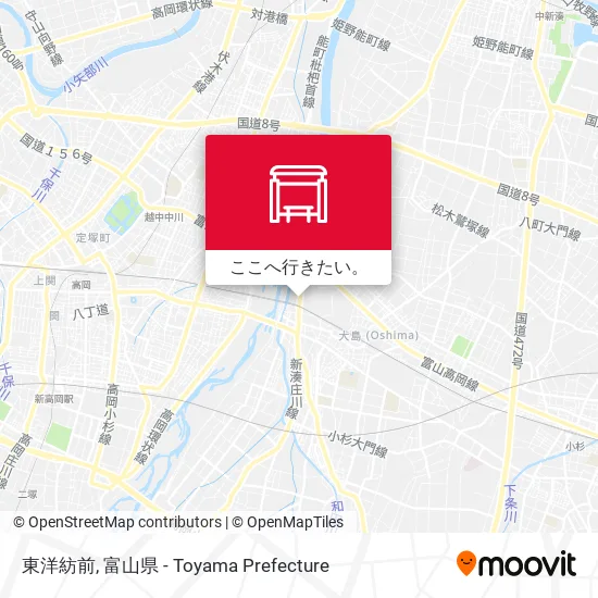 東洋紡前地図
