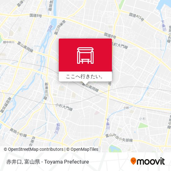 赤井口地図