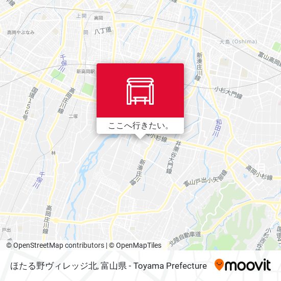 ほたる野ヴィレッジ北地図