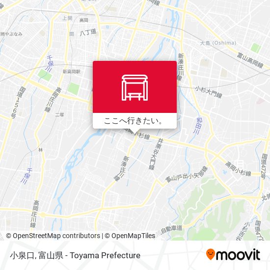 小泉口地図