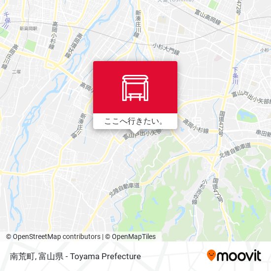 南荒町地図