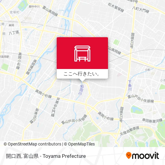 開口西地図