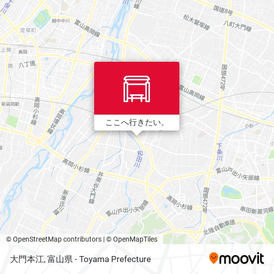 大門本江地図