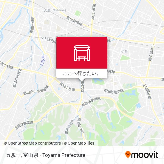 五歩一地図