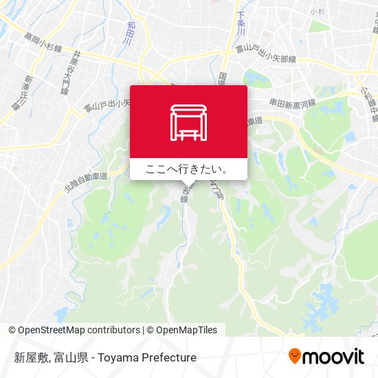 新屋敷地図