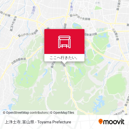 上浄土寺地図