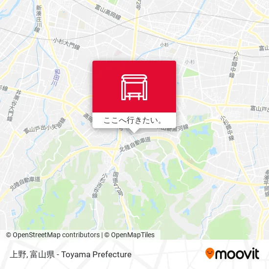 上野地図