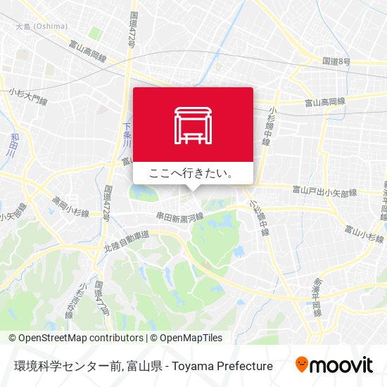 環境科学センター前地図
