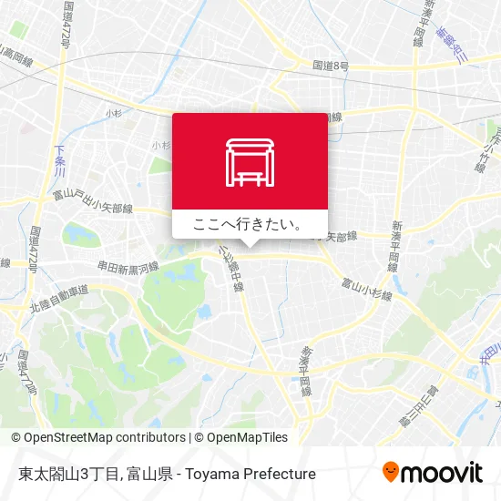 東太閤山3丁目地図