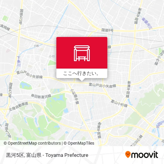 黒河5区地図