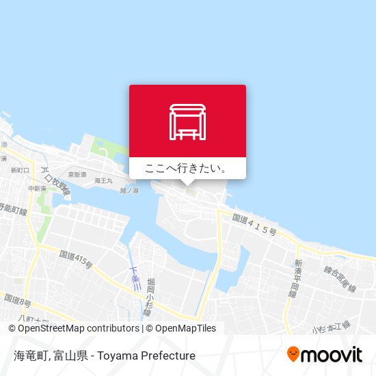 海竜町地図