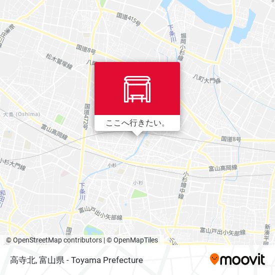 高寺北地図