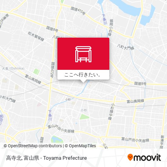 高寺北地図