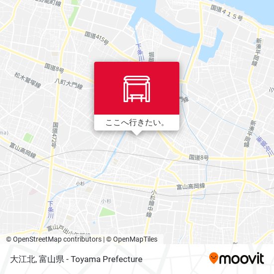 大江北地図