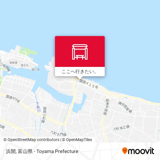 浜開地図